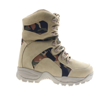 Wear-resistant Slip resistant  Comfortable Work Suede Leather Steel Toe Safety Boots